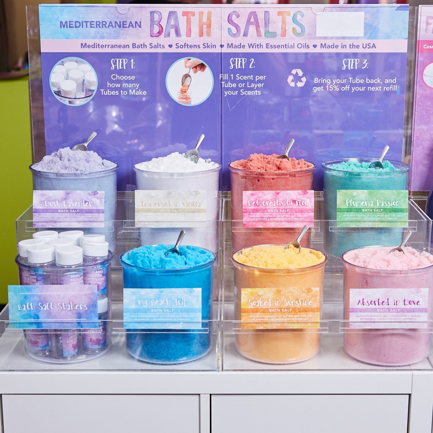 Bath Salt Starter Set (with display)