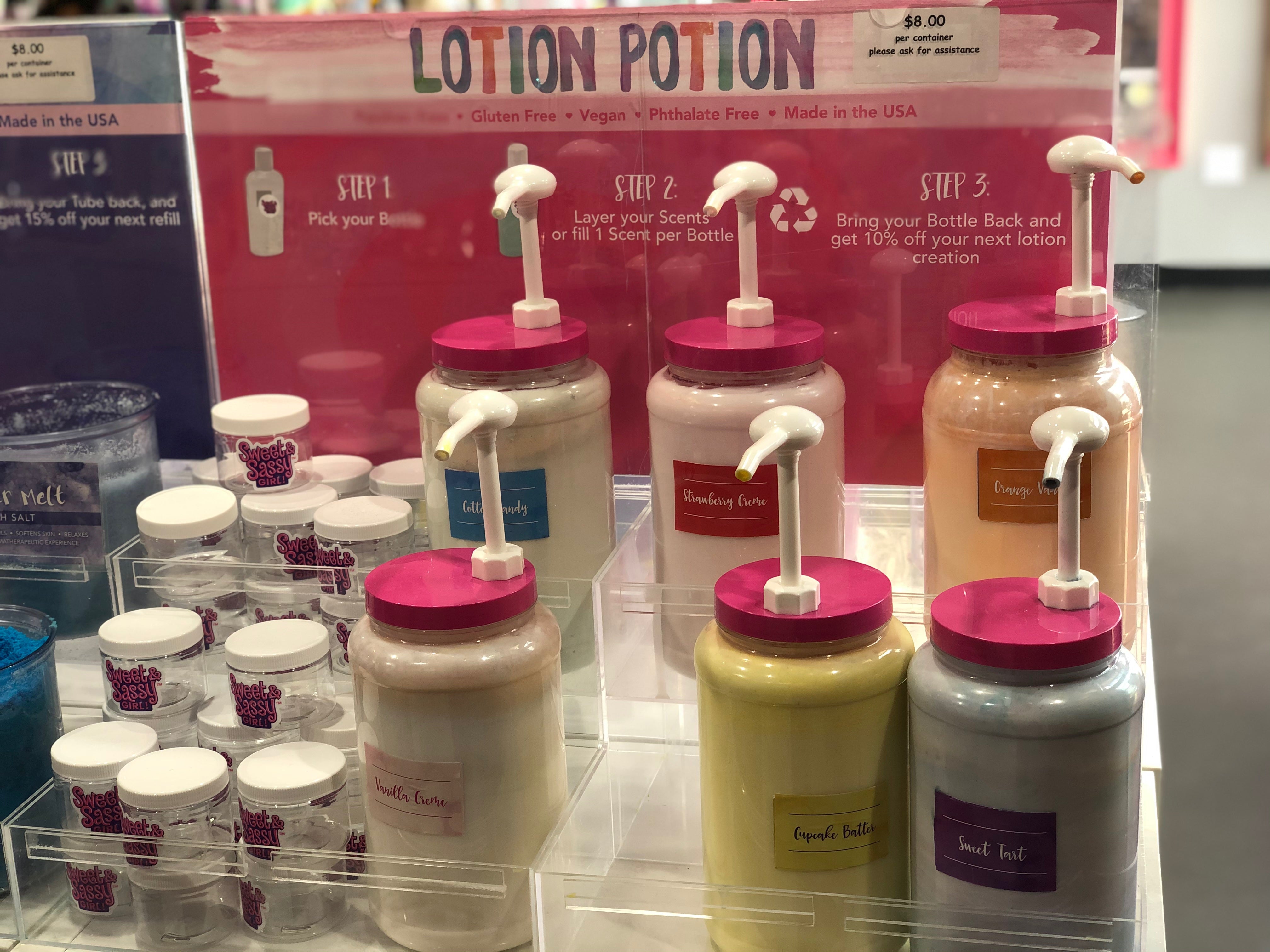 Lotion Potion Starter Set (with display)