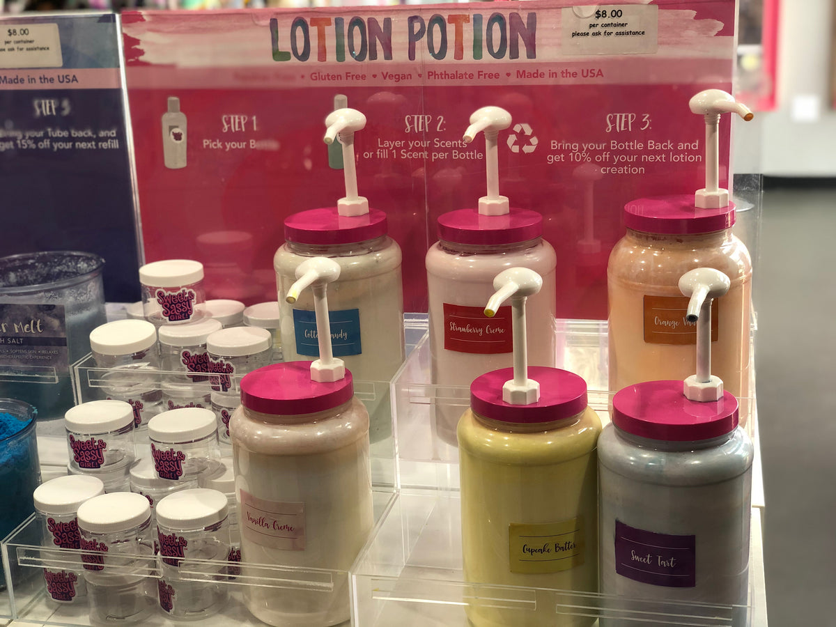 LOTION IとCONC ａセット Lotion Potion Starter Set (no display) – Sweet & Sassy Packaging