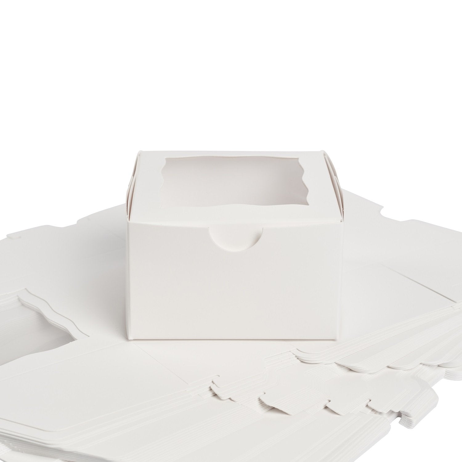 50 White Boxes